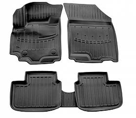 Килимки в салон 3D Suzuki SX4 I (2006-2013)/Fiat Sedici (2006-2014) з бортом