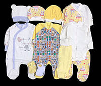 Красивый набор одежды для новорожденых, качественая одежда для малышей, осень, зима, рост 56 см,хлопок