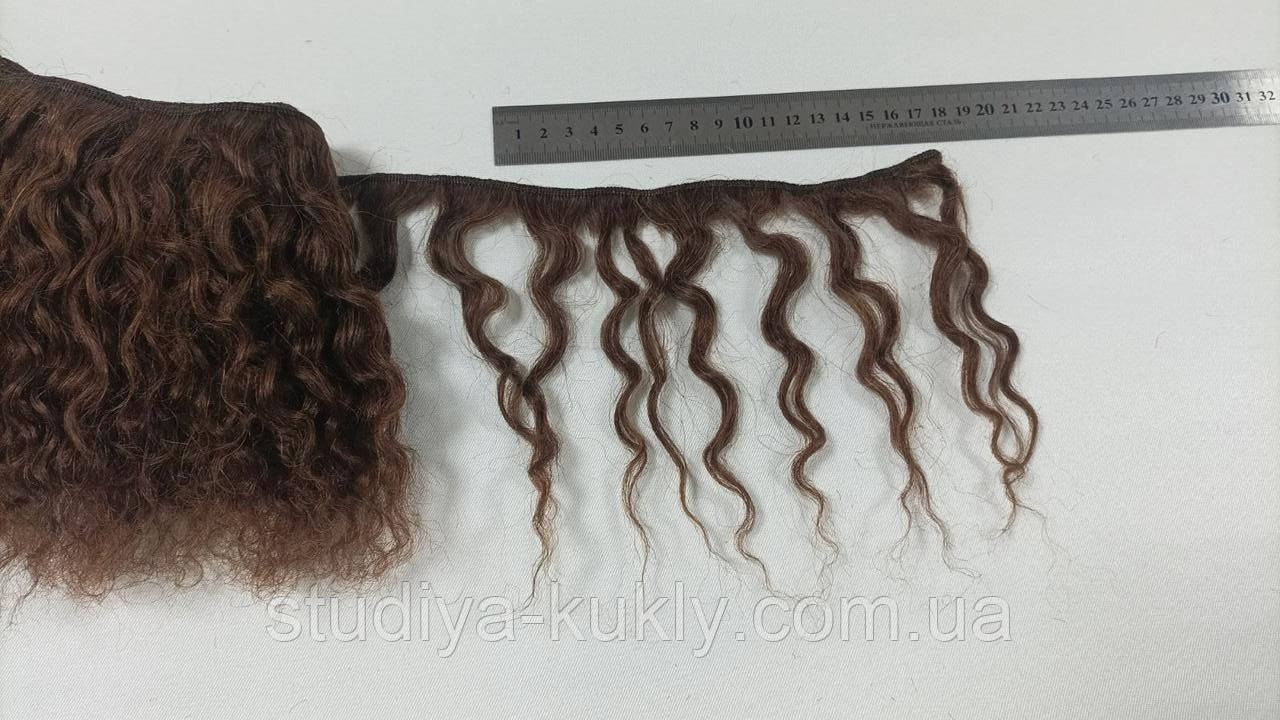 Тресс кукольный волнистый, длина волоса 15-18 см. Единица измерения 10 см №4 - фото 1 - id-p1923325265