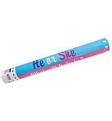 Пневматична хлопавка для визначення статі "He or She (дівчинка)", 40 см