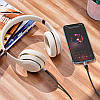 Кабель AUX HOCO UPA26 Fresh digital audio conversion Cable Type C 1m Чорний, фото 6