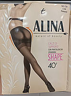 КОЛГОТИ  жіночі ALINA Shape 40 DEN з підтримкою та шортами — елегантні та зручні для підкреслення фігури