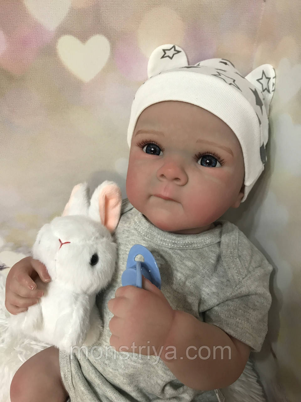 Повністю вініловий, Реалістичний, новонароджений малюк Reborn Baby Doll, фото 1