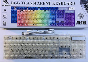 Клавіатура з різнобарвною підсвіткою ART 8923 (30)