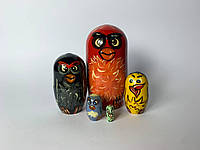 Матрешка деревянная, Матрешка расписная, Матрешка 5-ка, Матрешка "Angry Birds", Матрёшка сувенир, Матрешка