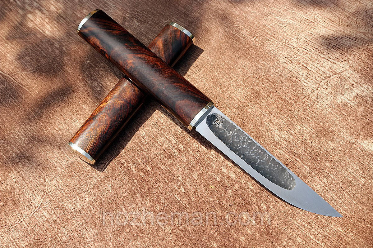 Мисливський ніж ручної роботи Якут 4 зі сталі N690/60 HRC, чудовий подарунок чоловікові, фото 1