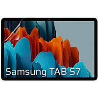 Гидрогель пленка для Samsung Tab S7 Защитная гидрогелевая прозрачная глянцевая