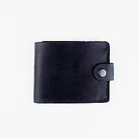 Стильный мужской классический кошелек портмоне из натуральной кожи Crazy Horse SH019 (черный) El_700