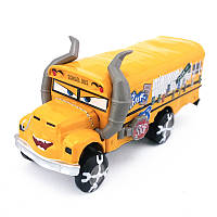 Автобус із мультфільму Тачки 3 RESTEQ. Автобус Міс Крихітка. Іграшка Miss Fritter вантажівка з мультфільму