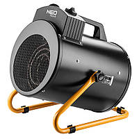 Neo Tools Теплова гармата електрична, 5кВт, 100м кв, 366м куб/год, 380В, нагрів. елемент - нерж. сталь, IPX4,