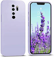 ЧСиліконовий чохол SLIM на Xiaomi Redmi Note 8 Pro Lilac