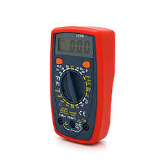Мультиметр DT-33D, Вимірювання: V, A, R, 150 г, 130 * 74 * 35 mm, Q50
