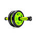 Колесо для преса подвійне PowerPlay 4327 Dual-Core Ab Wheel  Чорно-червоне, фото 3