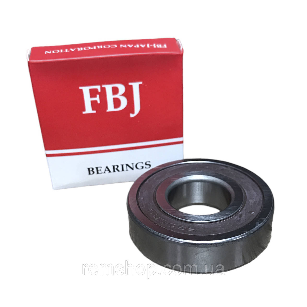 Підшипник 6305-2RS FBJ (Японія), 25x62x17 мм