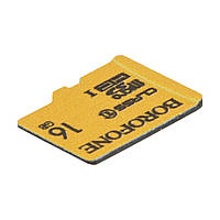 Карта памяти Borofone Micro SDHC 16gb 10 Class Желтый