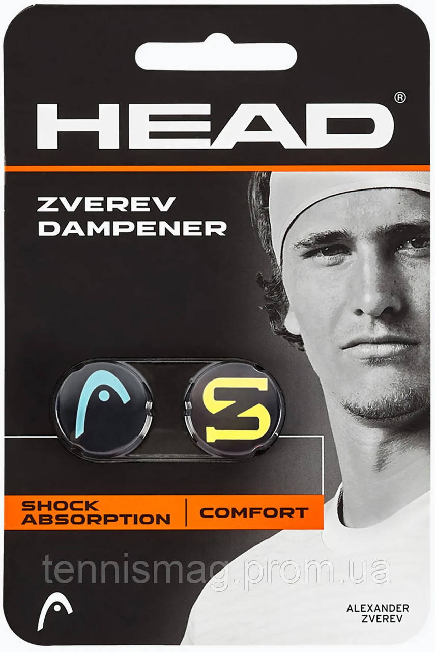 Виброгаситель HEAD Zverev Dampener 2 pcs Pack blyw - фото 1 - id-p2083319262