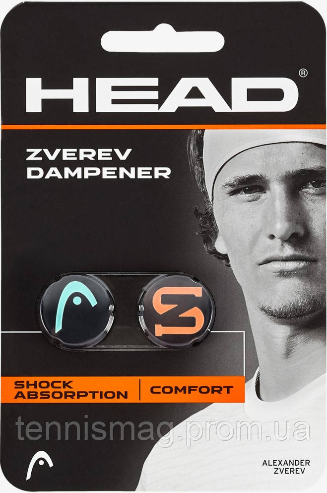 Виброгаситель HEAD Zverev Dampener 2 pcs Pack TEHL - фото 1 - id-p2083319276