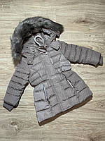 Дитяча зимова куртка для дівчинки 98 см Cool club