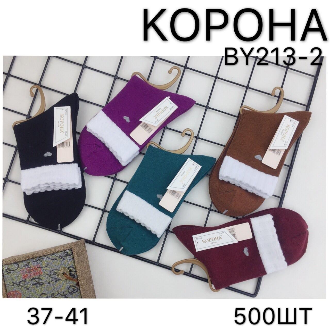 Жіночі шкарпетки "Корона", 37-41 р-р. Жіночі шкарпетки, шкарпетки з середньої довжини, бавовна