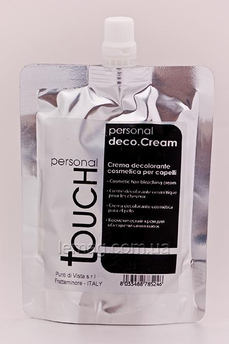 Personal Touch Deco-Cream-Крем для знебарвлення волосся, 250 мл