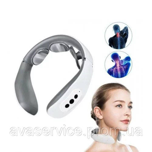 Масажер для шиї Smart Neck Massager HX-1680 BZ-450 6 режимів