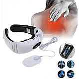 Масажер для шиї Smart Neck Massager HX-1680 BZ-450 6 режимів, фото 5