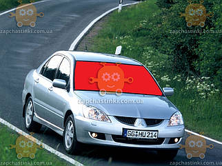 Скло лобове MITSUBISHI LANCER 9 2003-07г. (пр. AGC Завод) ГС 98776 (запобігання 450 грн)