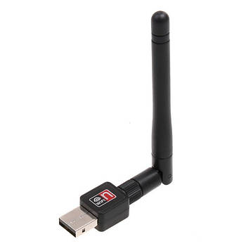 Wi-Fi адаптер WIFI мережева карта USB Ralink 5370 150Mbit