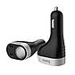 Автомобільний зарядний пристрій HOCO Z29 Regal digital display cigarette lighter car charger Black, фото 4