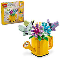 Конструктор Лего Креатор 3 в 1 Квіти в лійці Lego Creator Flowers in Watering Can 31149