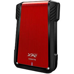Зовнішня кишеня для накопичувача A-DATA EX500 для 2.5'' HDD/SSD USB3.1 Red
