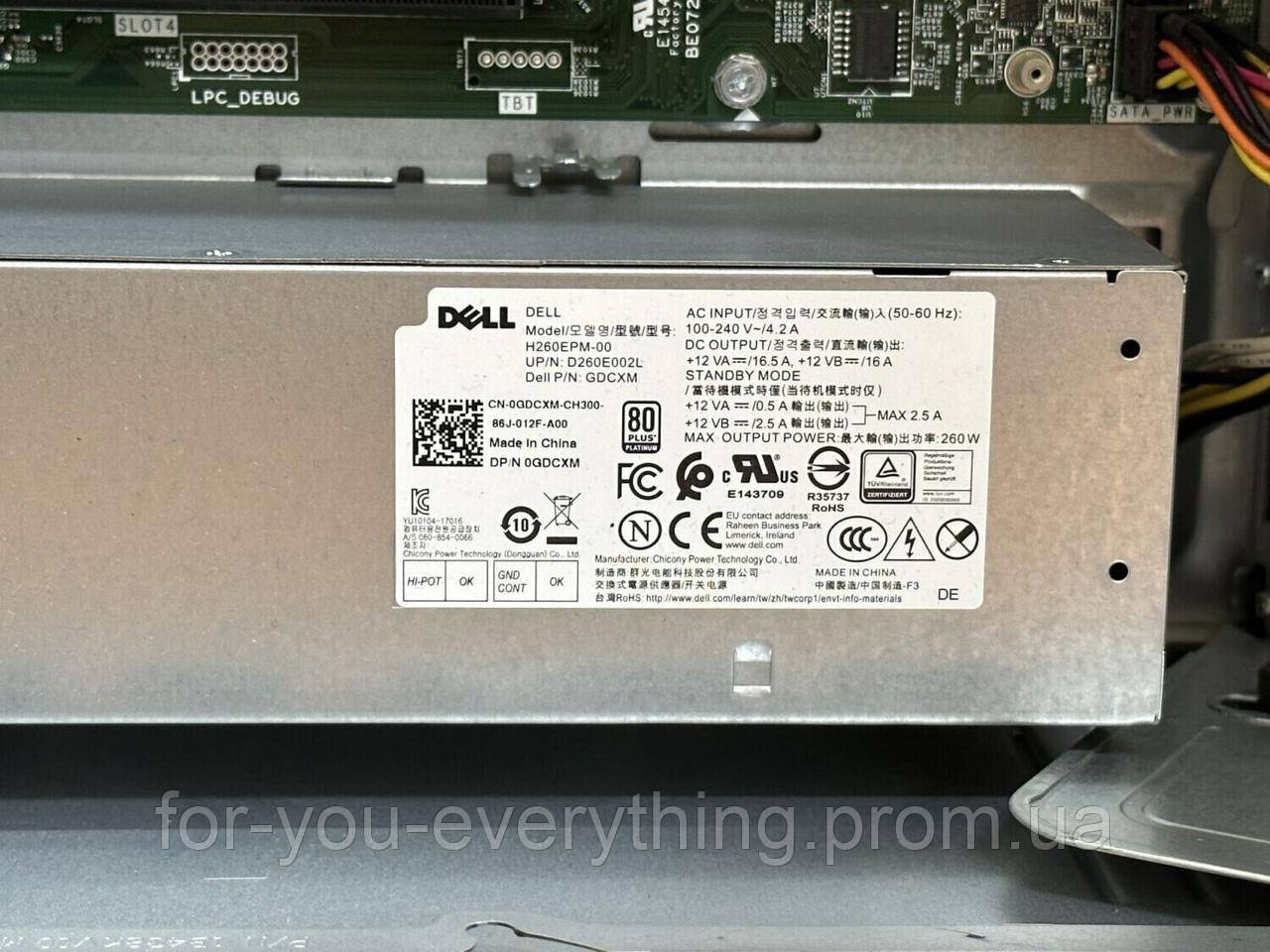 Компьютер Dell OptiPlex 7060 Tower / Intel Core i5-8500 (6 ядер по 3.0 - 4.1 GHz) / 16 GB DDR4 | всё для тебя - фото 9 - id-p2083388905