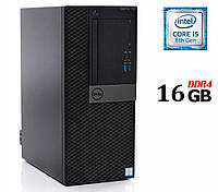 Компьютер Dell OptiPlex 7060 Tower / Intel Core i5-8500 (6 ядер по 3.0 - 4.1 GHz) / 16 GB | всё для тебя