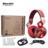 Бездротові навушники Bluedio T2+, червоні, фото 3