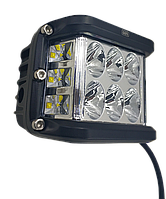 Фара LED прямоугольная 60W (12 диодов) (луч 180 `С) АТП LED-0260 Предоплата