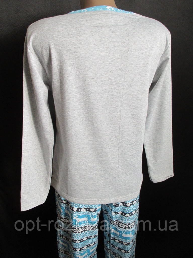 Хлопковые пижамы на байке женские - фото 5 - id-p377459532