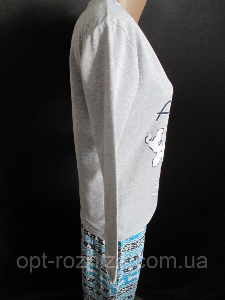 Хлопковые пижамы на байке женские - фото 4 - id-p377459532