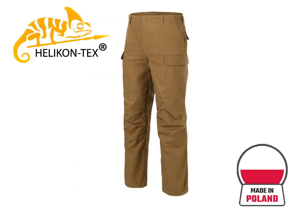 Штани Helikon-Tex BDU Mk2 — PolyCotton Ripstop — Coyote