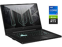 Игровой ноутбук Asus TUF Dash F15 FX516PR / 15.6" (1920x1080) IPS / Intel Core i7-11370H (4 (8) ядра по 3.0 -