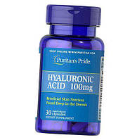 Гиалуроновая кислота Hyaluronic Acid 100 Puritan's Pride 30капс (68367002)