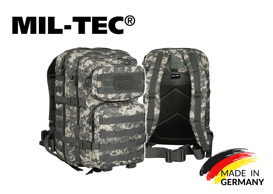 Тактичний рюкзак Mil-Tec Assault 36 л. Піксель 14002270