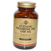 Масло Примулы Вечерней, Evening Primrose Oil 1300, Solgar 60 (71313014)