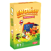 Обучающая настольная игра Лото "ENGLISH" 0796 иллюстрированная