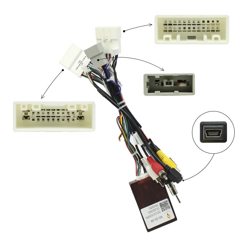 Адаптер штатного усилителя FEELDO для Nissan X-Trail/Qashqai CAN-BUS Box (6355) - фото 2 - id-p2083436448