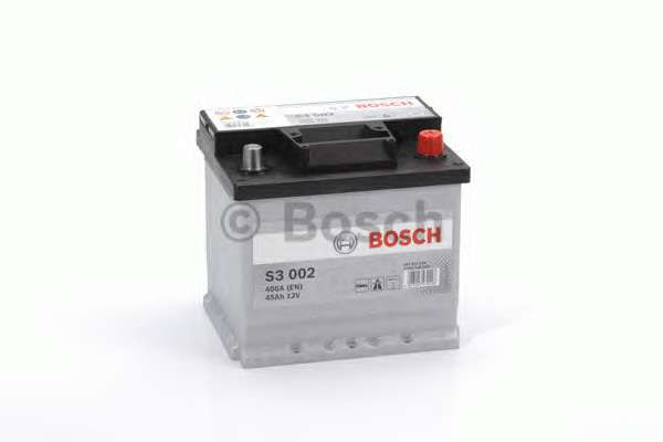 Акумуляторна батарея Bosch S3 12v 45Аһ 400A (лівий +)