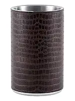 GIPFEL Кулер для вина SIRMIONE з подвійними стінками у шкірі, 11х18,5см. Матеріал: нержавіюча сталь 18/10,