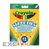 Набор для творчества Crayola 12 тонких фломастеров ярких цветов (7509)