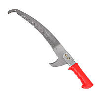 Пила-ножовка садовая с крюком Lesko полотно 350 мм с изогнутой резиновой накладкой на ручке "Wr"