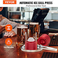 VEVOR Ice Cube Maker Ice Cube Mould Set 60 mm, Ice Cube Mould Ice Scoop Mould with Ice Tongs & Drip Tray,