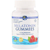 Мелатонин для сна Nordic Naturals Melatonin Gummies 1,5 mg 60 Gummies Raspberry NOR30188